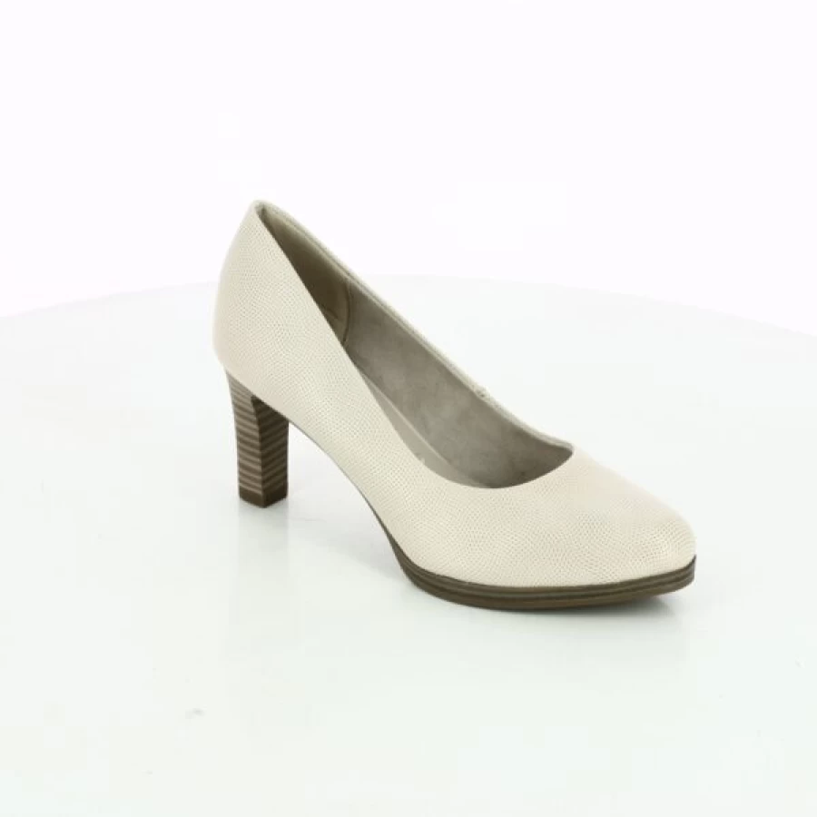 Kevin Women's Classic Beige Pumps - Elegant Comfort Heels for Any Occasion