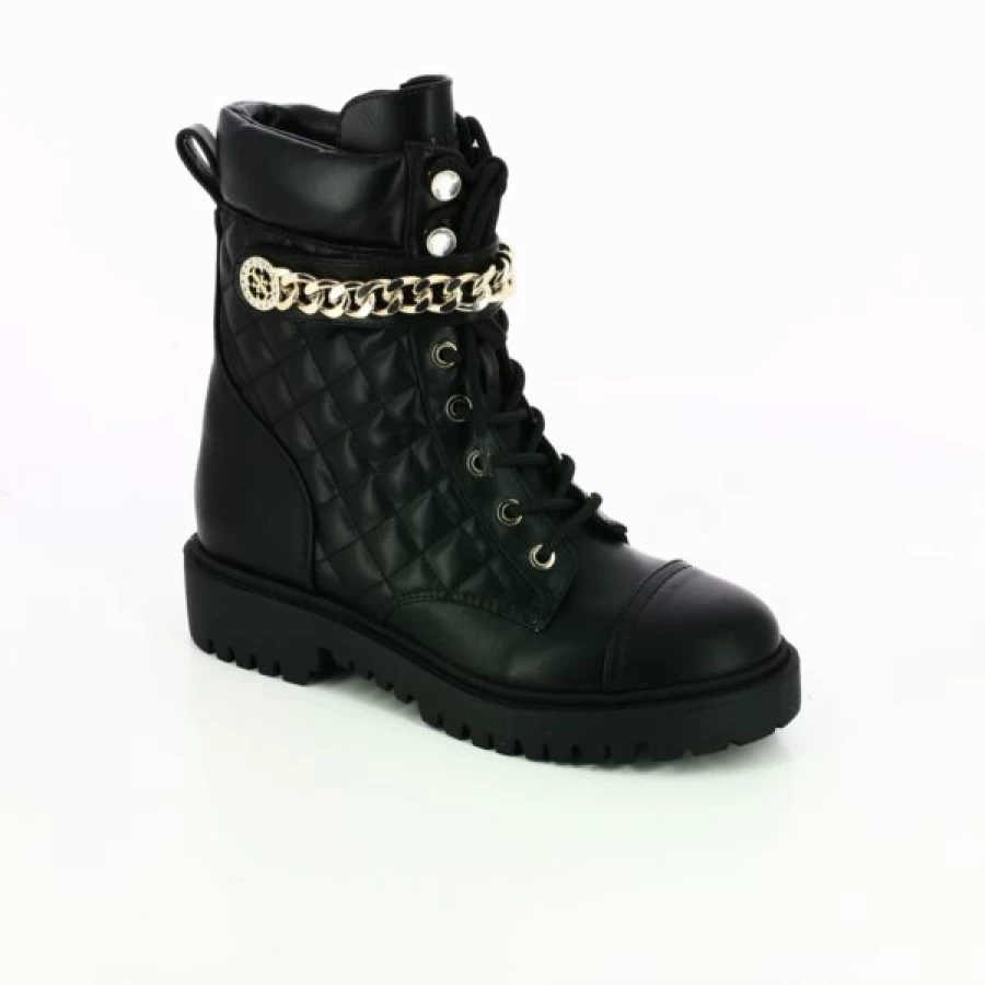 Kevin Black Ankle Boots for Women - Stylish Leather Booties for Casual & Dress Outfits