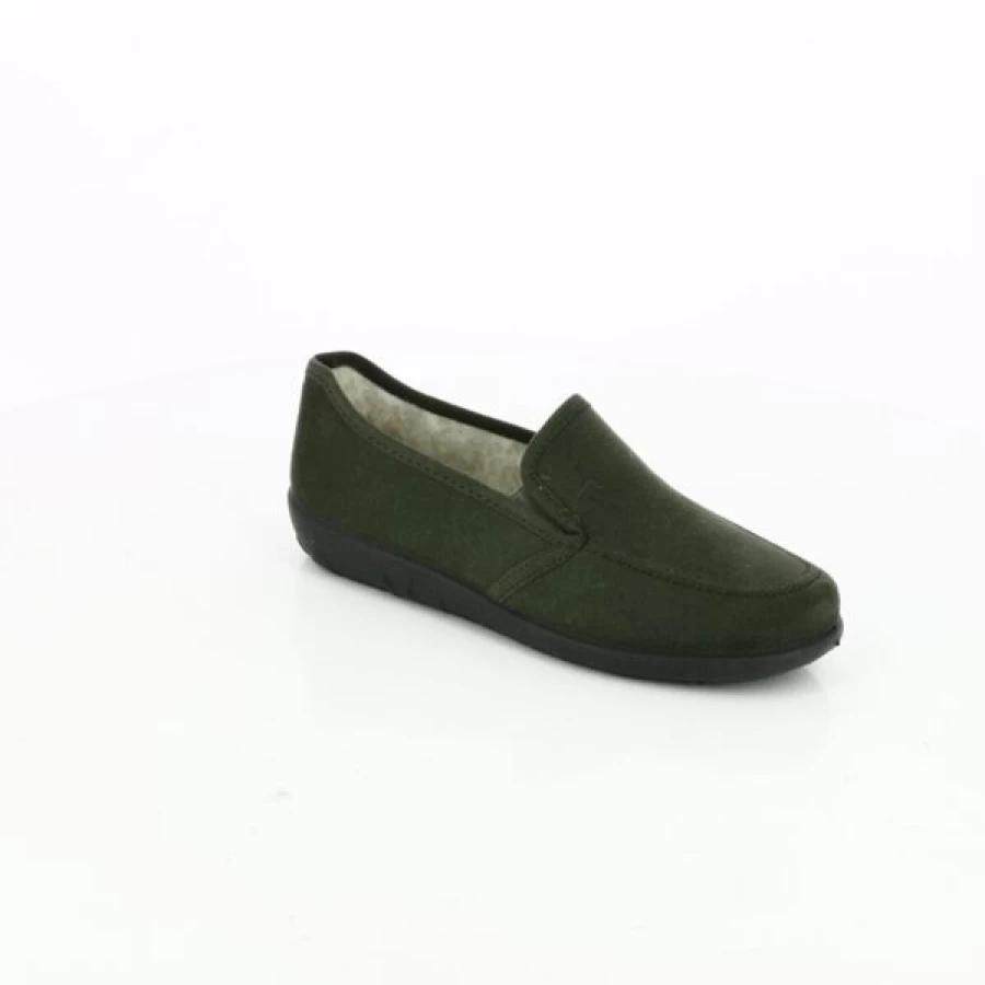 Kevin Comfortable Green Slippers for Men and Women - Rohde Soft Sole House Shoes