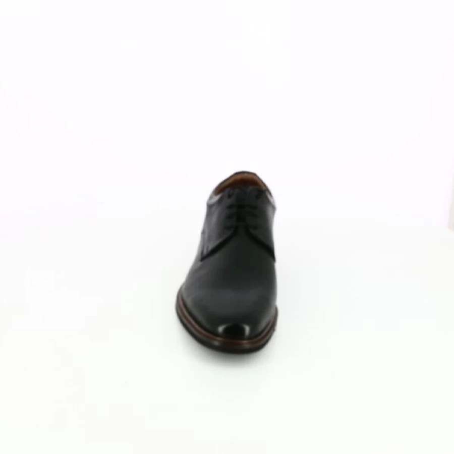 Kevin Men's Classic Black Lace-Up Dress Shoes – Ambiorix Style Formal Oxfords