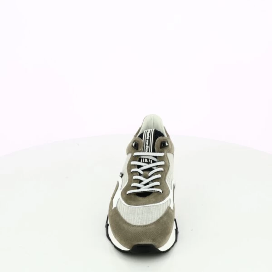 Kevin Beige Casual Sneakers - Men's Fashion Footwear