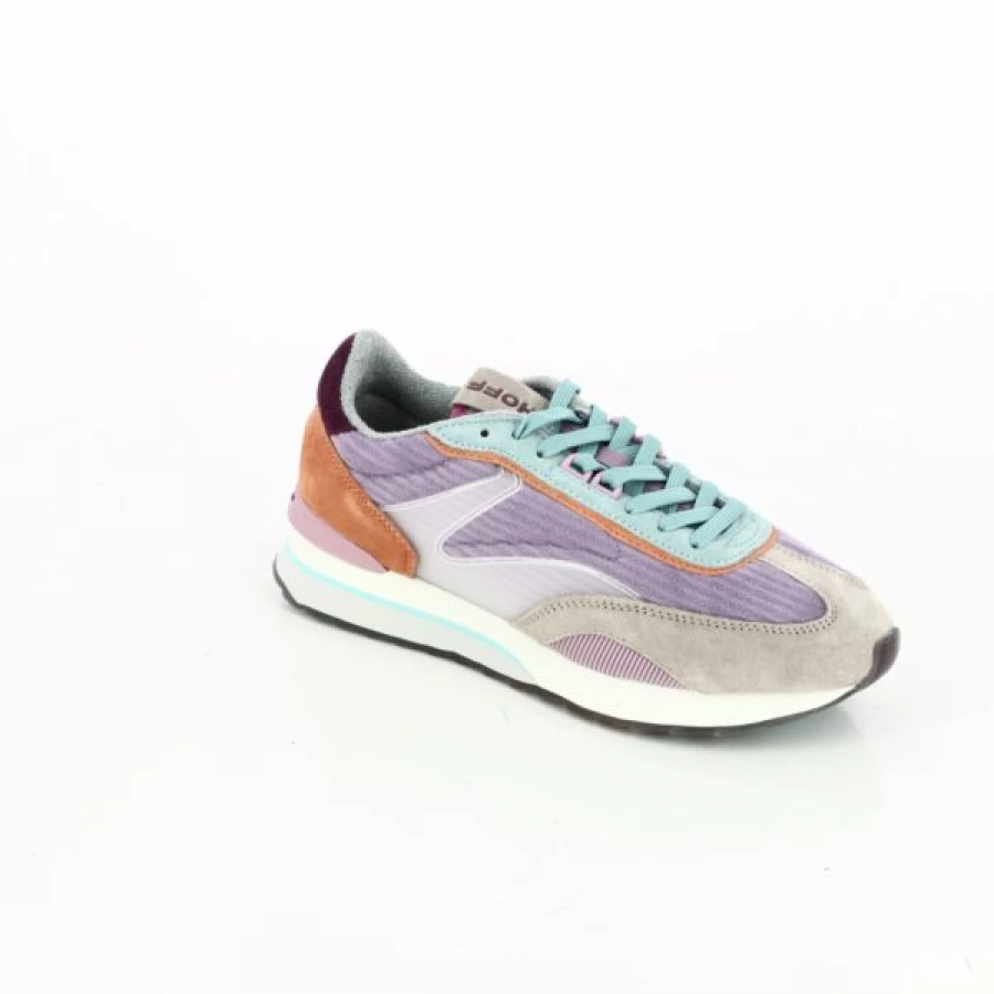Kevin Hoff Purple Sneakers - Stylish Casual Basketball Shoes for Men & Women
