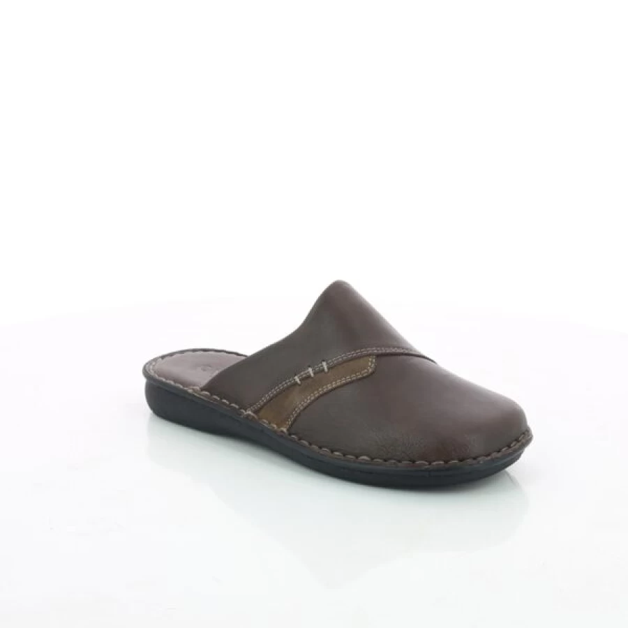 "Kevin Men's Brown Cypress Comfortable Slip-On Slippers"