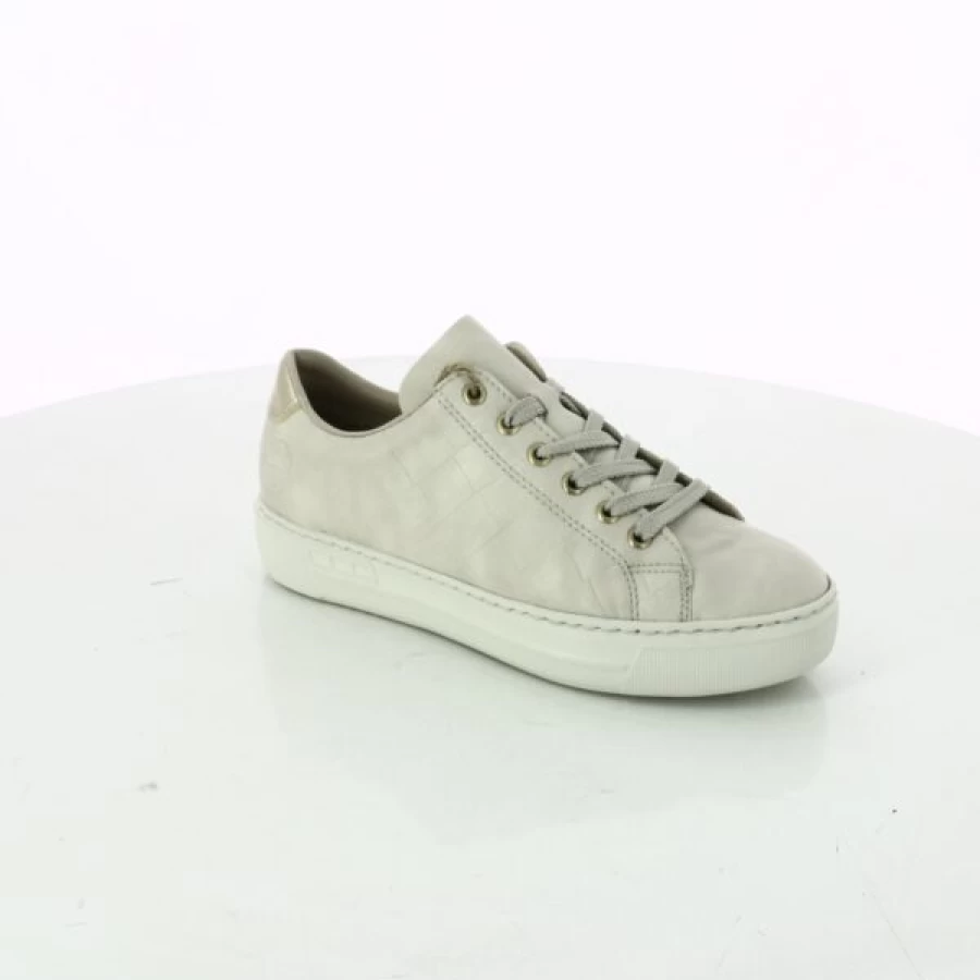 Kevin Beige Casual Lace-Up Leather Shoes for Men | Comfortable Walking Shoes