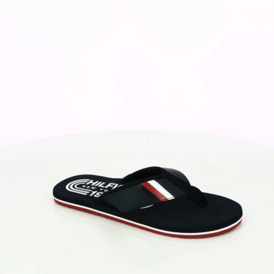 Kevin Men's Comfortable Blue Slide Slippers - Soft Casual Indoor & Outdoor House Shoes