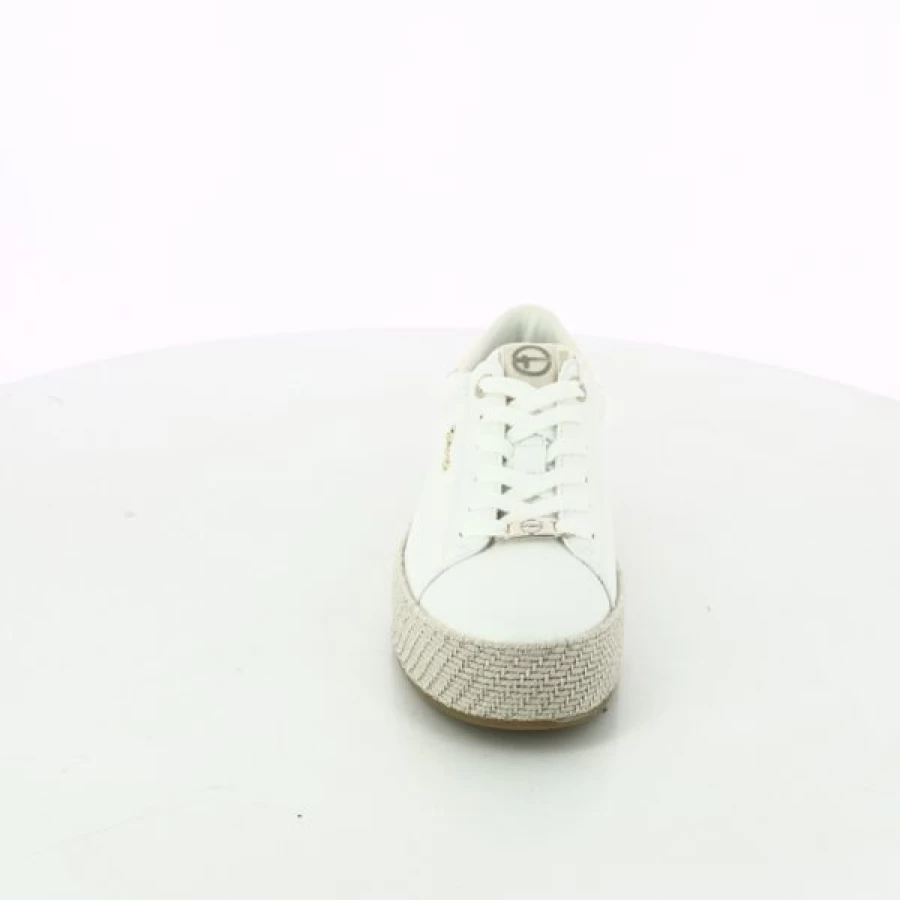 Kevin White Sneakers for Women - Comfortable Casual Walking Shoes