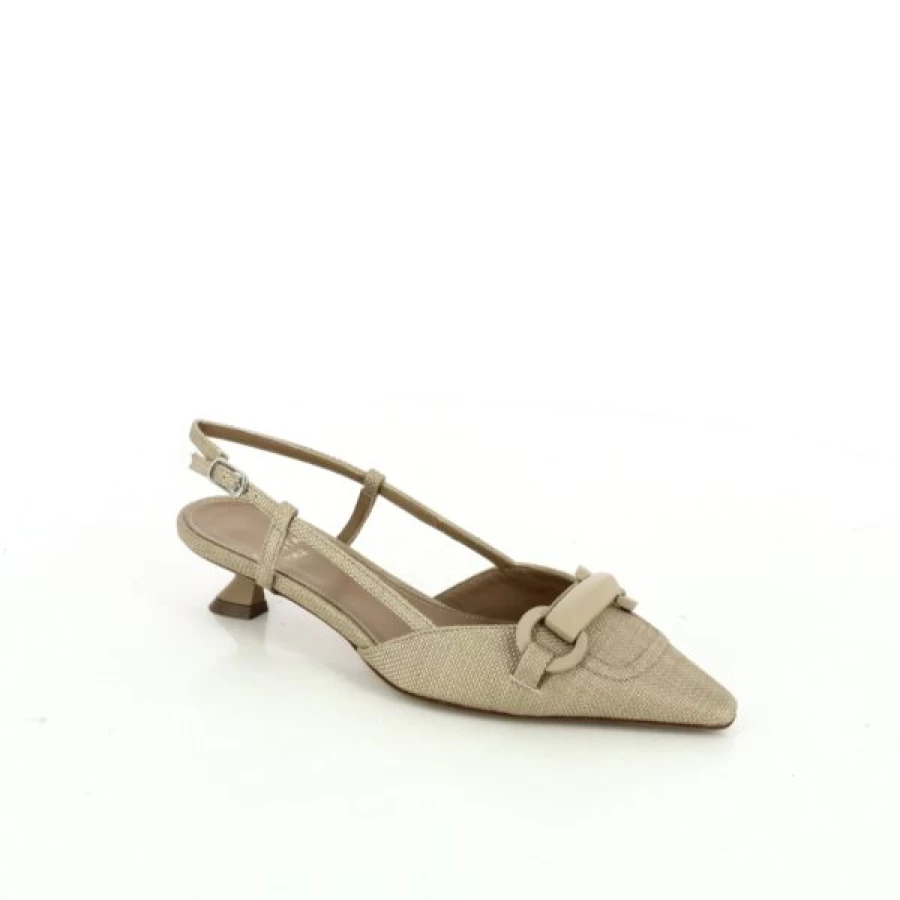 Kevin Women's Beige Pumps - Elegant High Heel Shoes for Casual & Formal Wear