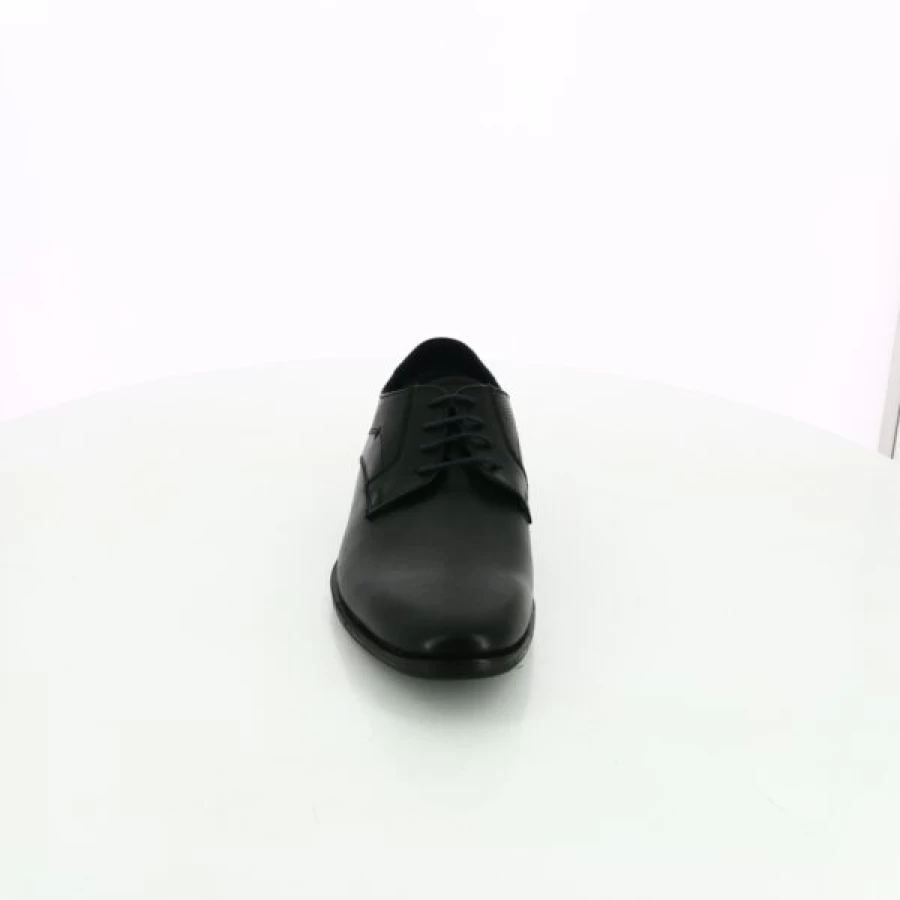 Kevin Men's Black Cypress Lace-Up Dress Shoes Classic Oxford Style for Formal Wear