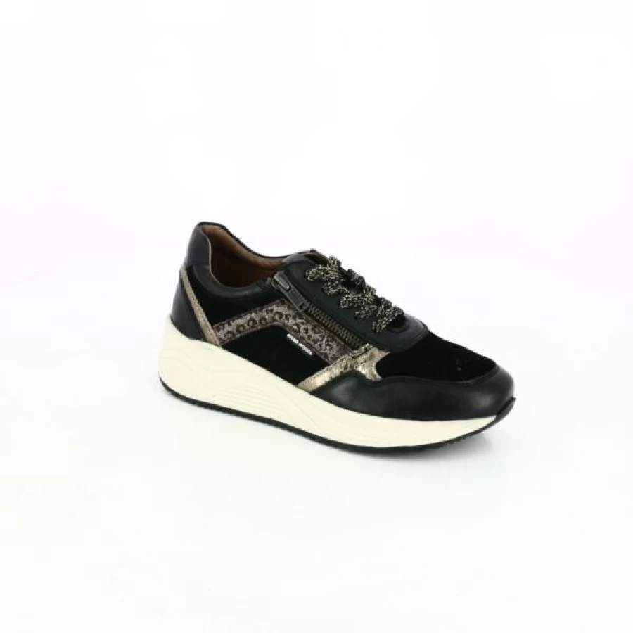 Kevin Black Sneakers for Men - Lightweight Comfortable Casual Running Shoes