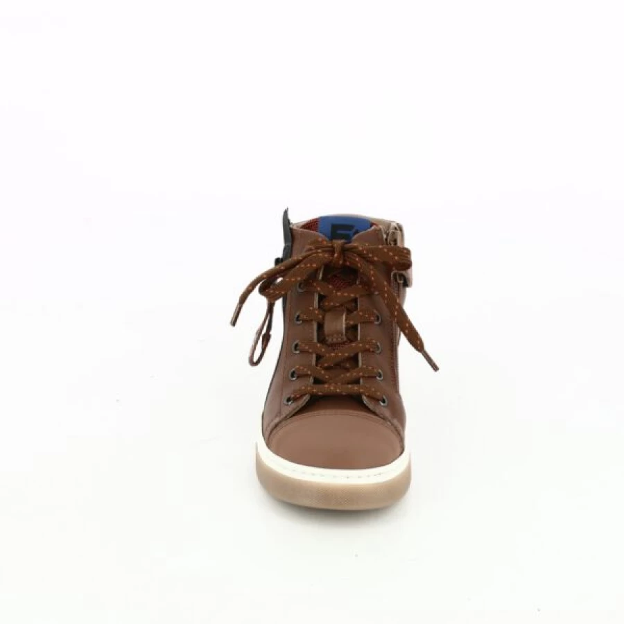Kevin Cognac Leather Boots for Men - Romagnoli Style Ankle Boots